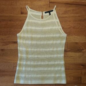 11wElegant Cream Sleeveless Top